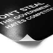 Nicht stehlen fotodruck (Ecke)