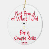 Nicht stolz auf das, was ich für ein paar Rollen g Keramik Ornament (Links)