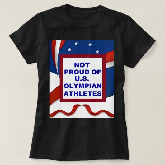 Nicht stolz T-Shirt (Design vorne)