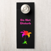 Nicht stören / Bitte blau klopfen Türanhänger (Auf Knauf)