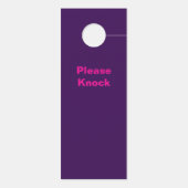 Nicht stören/bitte klopfen türanhänger (Rückseite)
