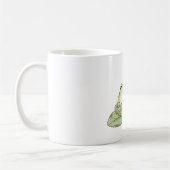 Nicht stören-Frosch-Schlaf-Kawaii-Design Kaffeetasse (Links)