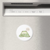 Nicht stören Frosch Schlafend Kawaii Design Magnet (In Situ (Geschirrspüler))