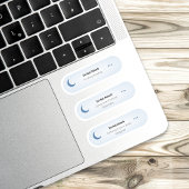 Nicht stören - Funny Book Lover Set Aufkleber