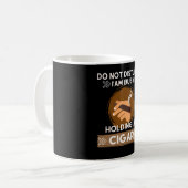 Nicht stören Ich bin beschäftigt, einen Zigarren z Kaffeetasse (Vorderseite Links)