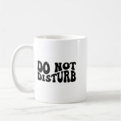 Nicht stören kaffeetasse (Links)