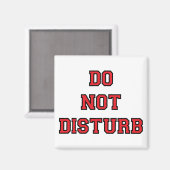 Nicht stören magnet (Vorderseite/Rückseite)