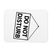 Nicht stören magnet (Horizontal)