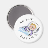 Nicht stören magnet (Vorderseite/Rückseite)