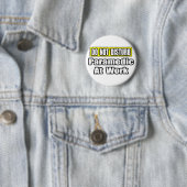 Nicht stören...paramedic am Arbeitsplatz Button (Beispiel)