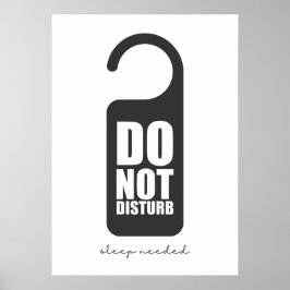 Nicht stören poster