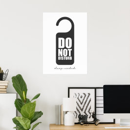 Nicht stören poster