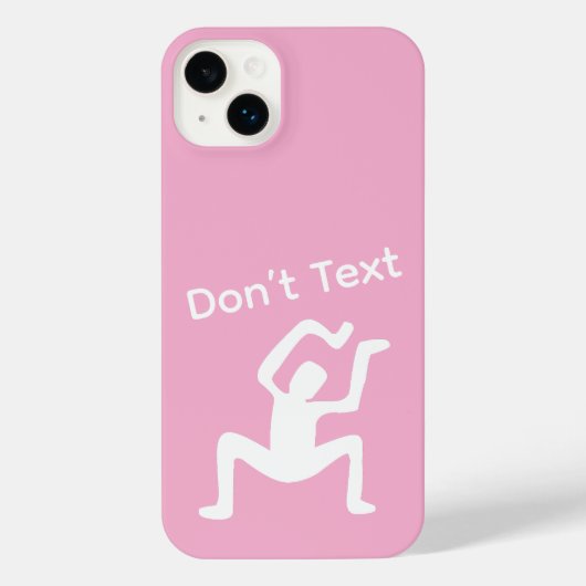 Nicht texten iPhone hülle (Rückseite)