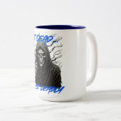 Nicht tot, nur tot zweifarbige tasse (VorderseiteRechts)