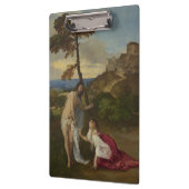 Nicht Touch (von Tizian) Klemmbrett (Links)