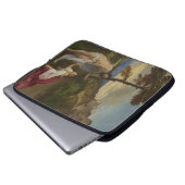 Nicht Touch (von Tizian) Laptopschutzhülle (Vorne Knopf)