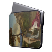 Nicht Touch (von Tizian) Laptopschutzhülle (Vorderseite Links)