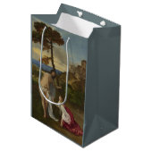 Nicht Touch (von Tizian) Mittlere Geschenktüte (Vorderseite Schrägansicht)