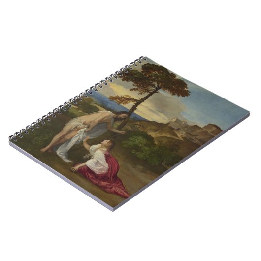 Nicht Touch (von Tizian) Notizblock (Linke Seite)