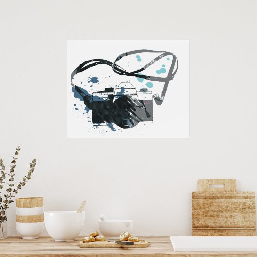 Nicht Tourist Poster (Küche)