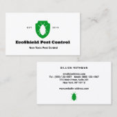 Nicht toxische Kontrolle Visitenkarte (Vorne/Hinten)