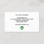 Nicht toxischer Bed Bug Exterminator Visitenkarte (Rückseite)