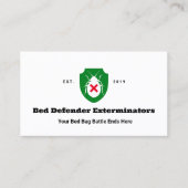 Nicht toxischer Bed Bug Exterminator Visitenkarte (Vorderseite)