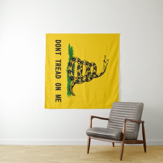 nicht Tretfahne usa Symbol snake Amerika Geschicht Wandteppich (Beispiel (Horizontal))