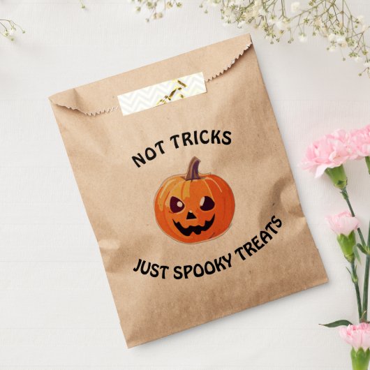Nicht tricks nur spuke Leckereien niedlich Hallowe Geschenktütchen (Versiegelt)
