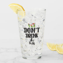 Nicht trinken und Fly Type Black Halloween Funny