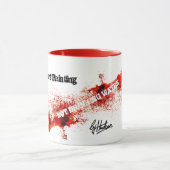 NICHT TRINKWASSER - ein Farbentopf-Tasse byHudson Tasse (Zentrum)