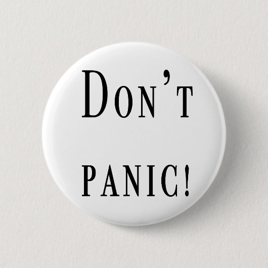 Nicht tun Alarmknopf Button (Vorderseite)