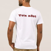 Nicht tun b, a, n8r h8r! T-Shirt (Rückseite)