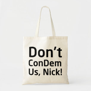 Nicht tun ConDem wir Nick-Tasche Tragetasche