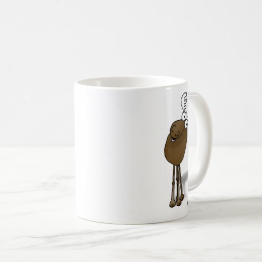 NICHT TUN ELCHE MIT MIR KAFFEETASSE (VorderseiteRechts)