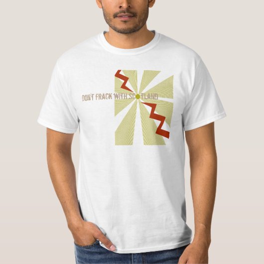 Nicht tun Frack mit AntiFracking T - Shirt (Vorderseite)