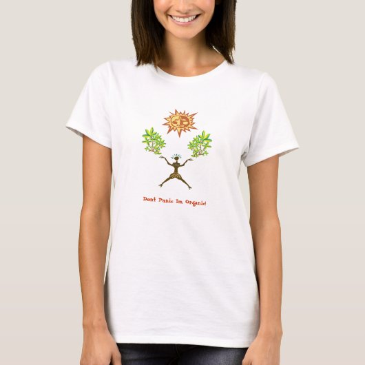 Nicht tun Panik Im Bio! T-Shirt (Vorderseite)