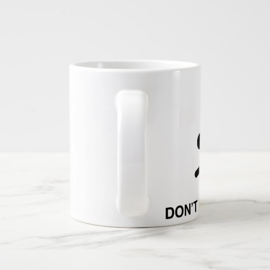 Nicht tun Sense ich Bro Tasse (Rückseite)