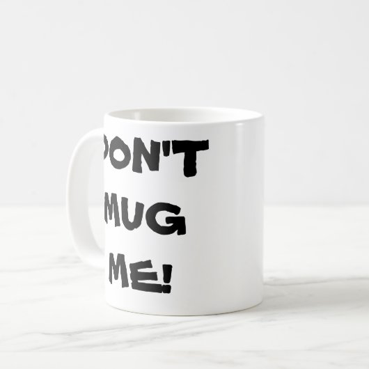 Nicht tun Tasse ich! Kaffee-Tasse (Vorderseite Links)