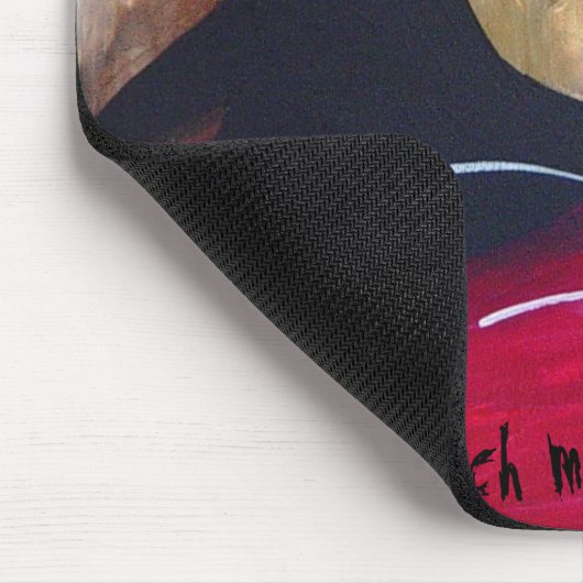 Nicht tun Touch - Mausunterlage! Mousepad (Ecke)