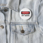 Nicht tun Touch mein Bier Button (Beispiel)