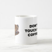 Nicht tun Touch mein Kaffee!! Kaffeetasse (Mittel)