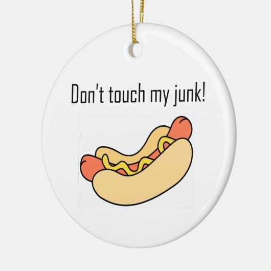 Nicht tun Touch mein Kram! Keramikornament (Links)