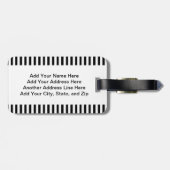 Nicht über dem Hügel-Spaß Gepäckanhänger (Rückseite horizontal)