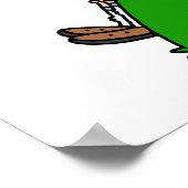 Nicht über dem Hügel-Spaß Poster (Ecke)