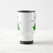 Nicht über dem Hügel-Spaß Reisebecher (Mittel)