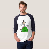 Nicht über dem Hügel-Spaß T-Shirt (Vorne ganz)