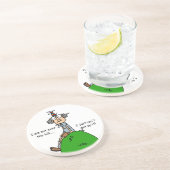 Nicht über dem Hügel-Spaß Untersetzer (Seite)