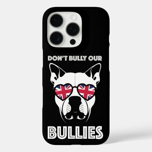 nicht unsere Bullen einschüchtern Case-Mate iPhone Hülle (Rückseite)