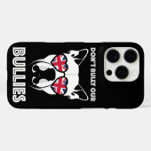 nicht unsere Bullen einschüchtern Case-Mate iPhone Hülle (Rückseite (Horizontal))
